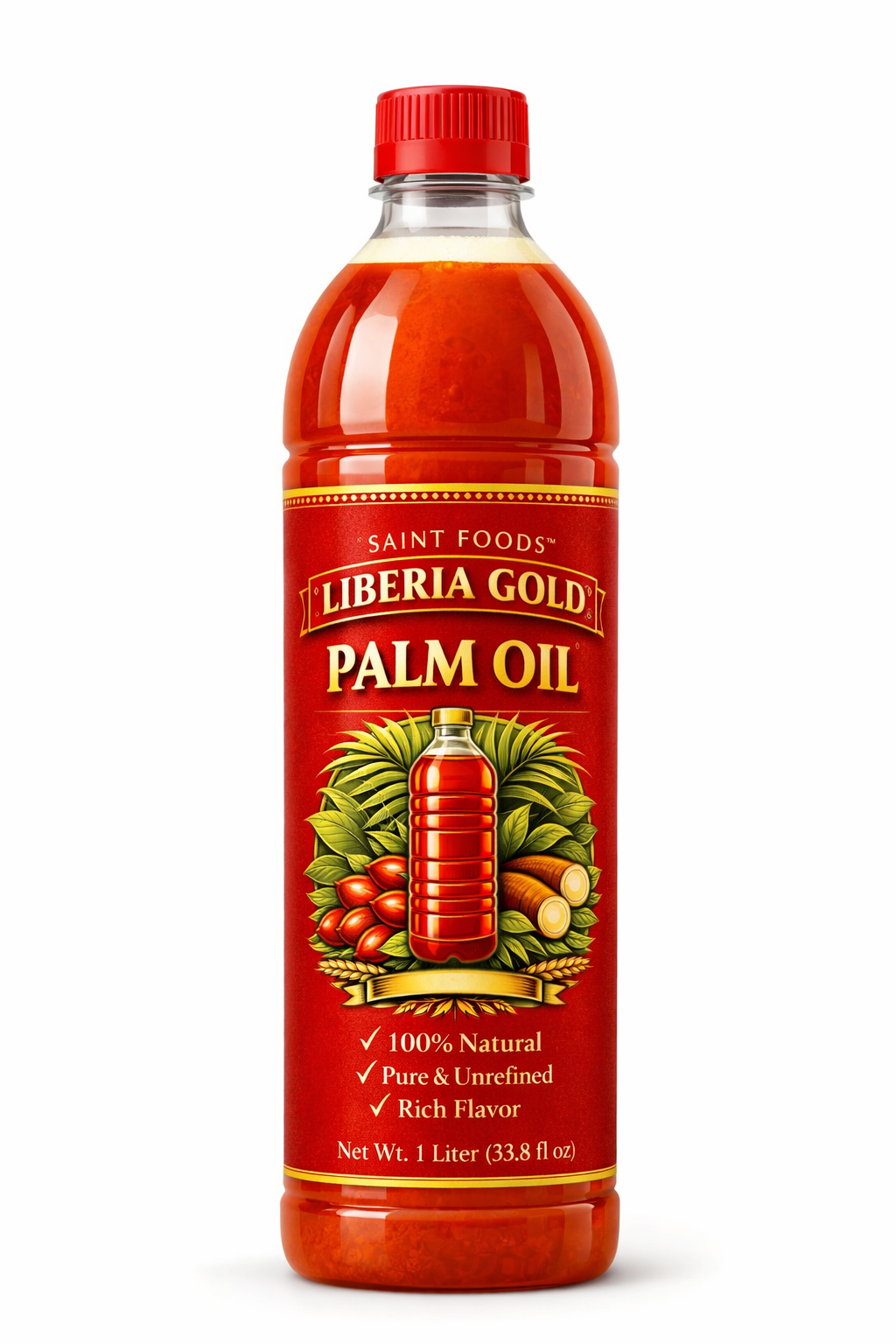 Authentic Liberian Gold Palm Oil