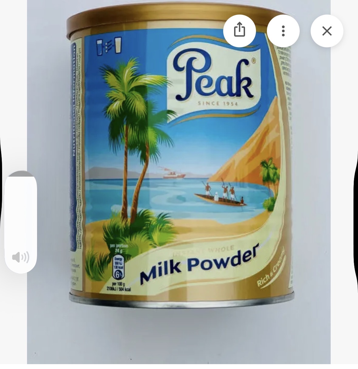 Peak Evaporated Milk – Rich & Creamy Full Cream Milk