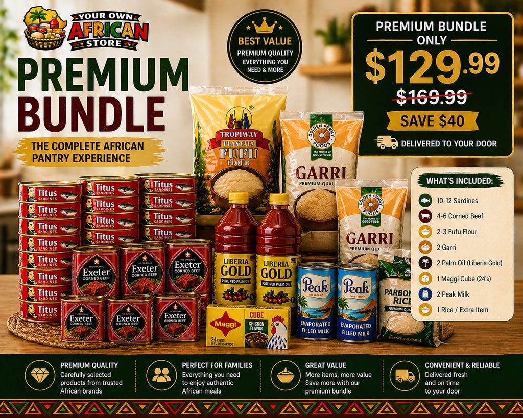 The Complete African Pantry Experience — Delivered to Your Door